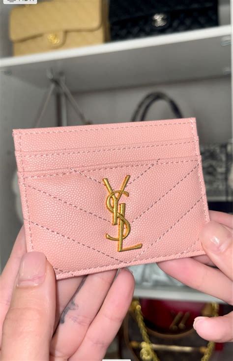 ysl business card holder